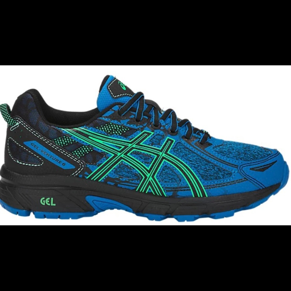 Asics kids Gel-Venture 6 GS Directoire Blue/New Leaf size 7